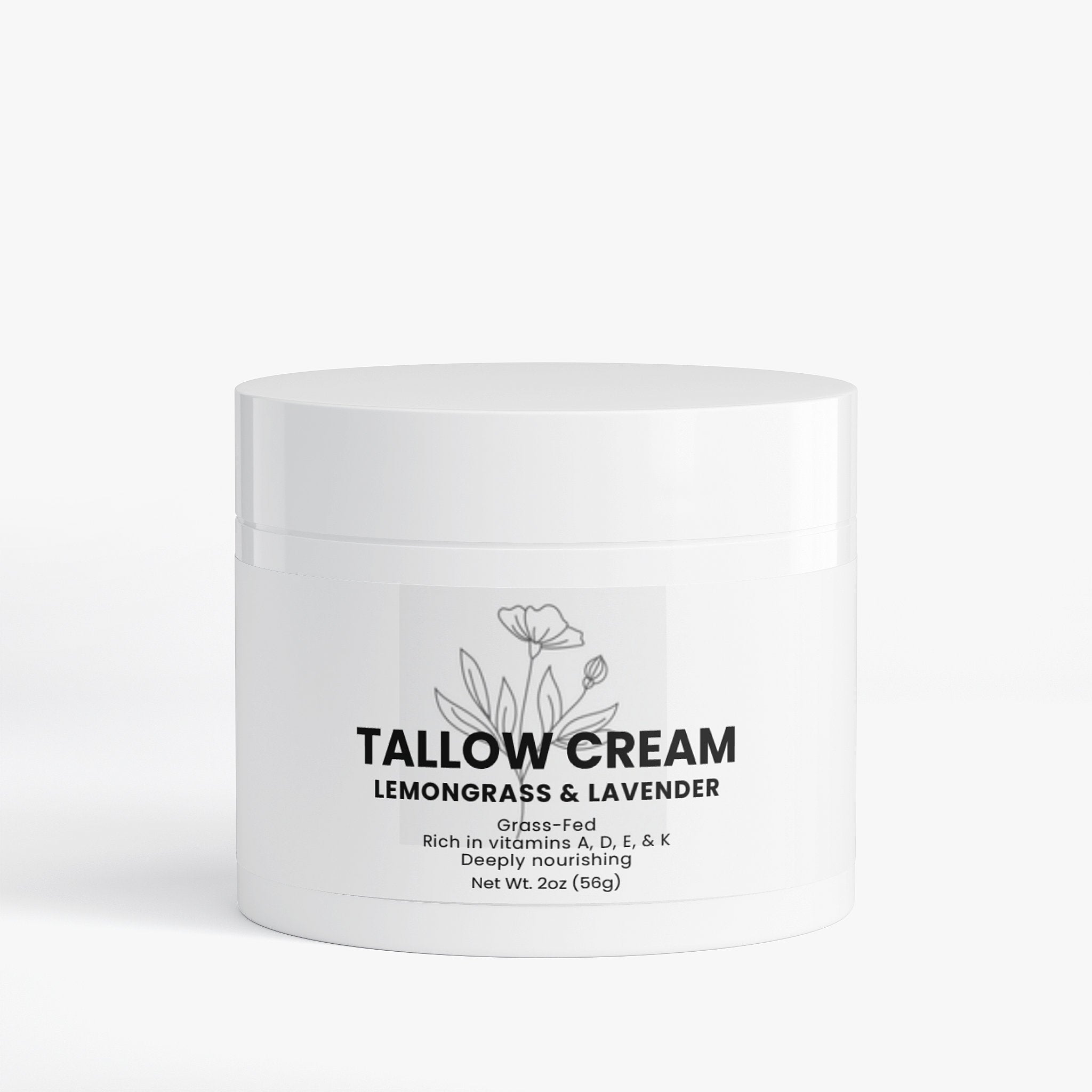 Tallow Cream Lemongrass & Lavender