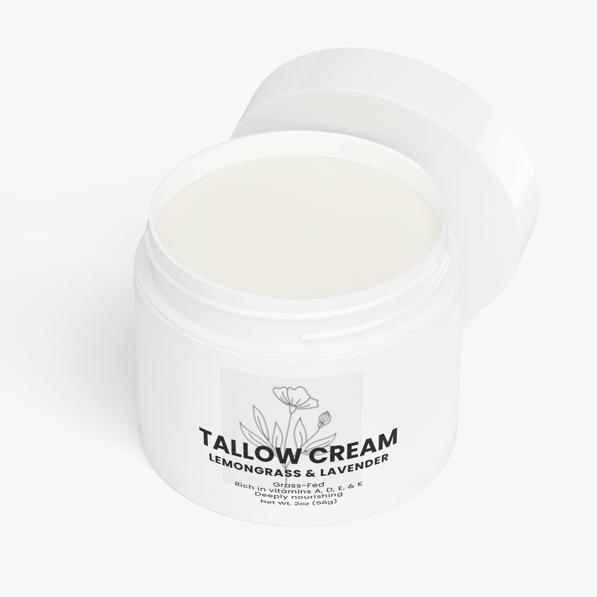 Tallow Cream Lemongrass & Lavender