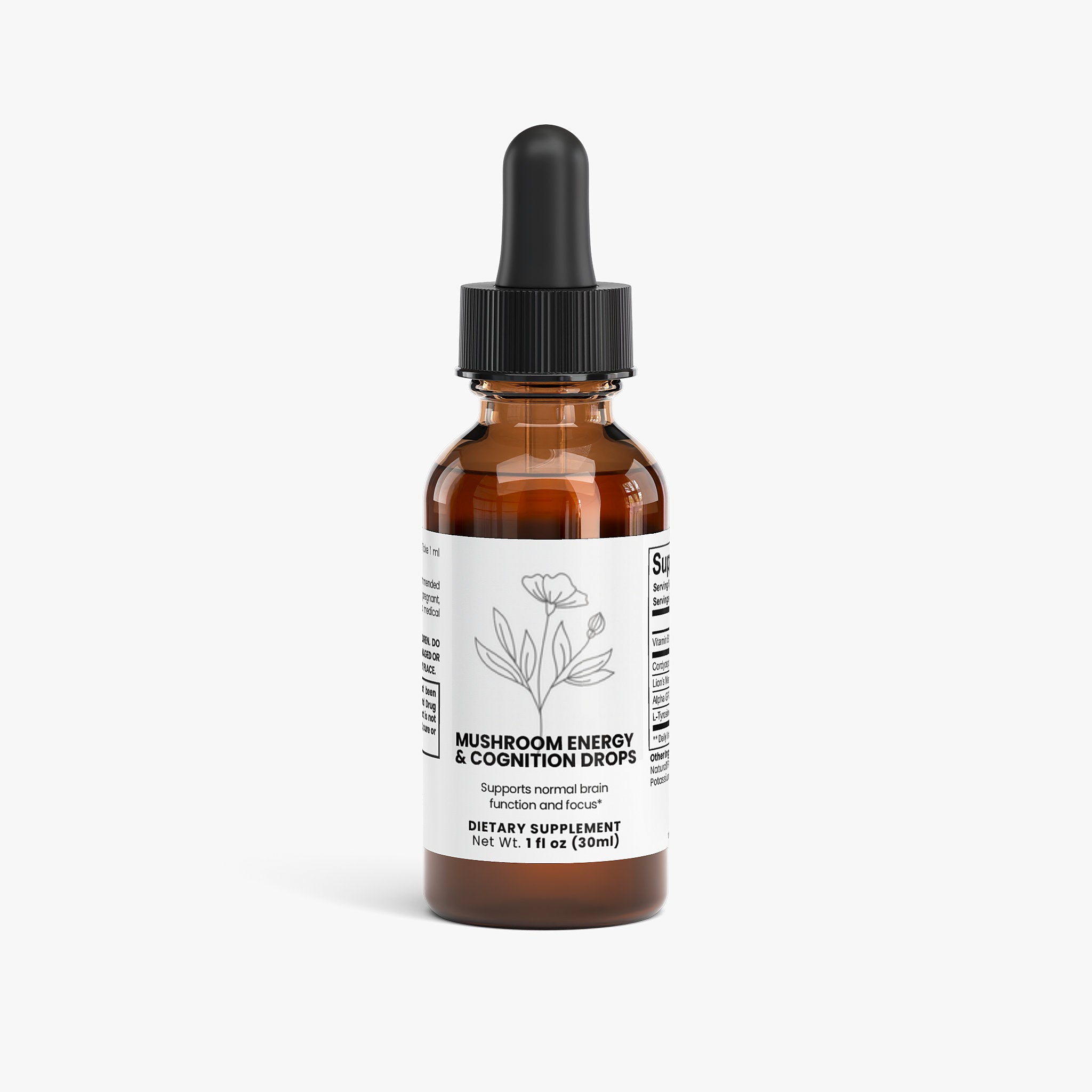 Mushroom Energy & Cognition Drops