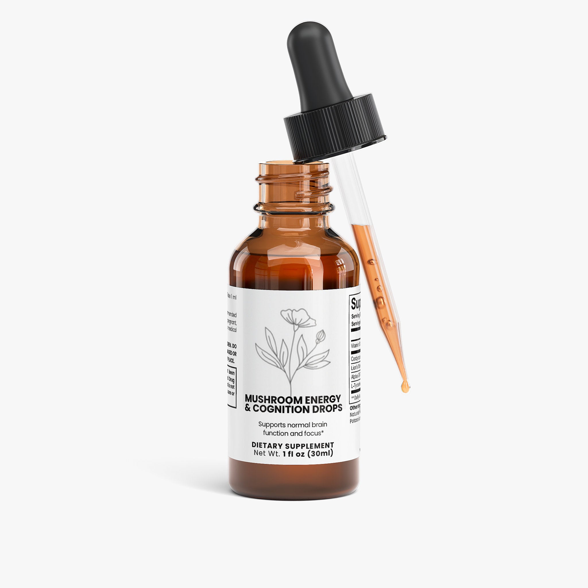 Mushroom Energy & Cognition Drops